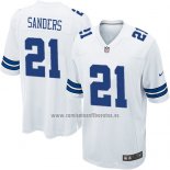 Camiseta NFL Game Dallas Cowboys Sanders Blanco