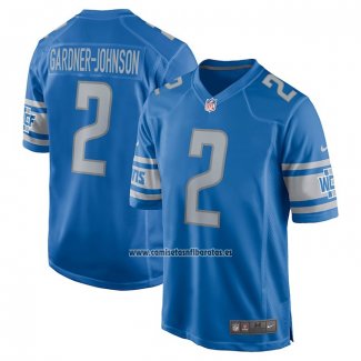 Camiseta NFL Game Detroit Lions Chauncey Gardner-Johnson Azul