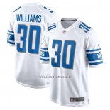 Camiseta NFL Game Detroit Lions Jamaal Williams Blanco