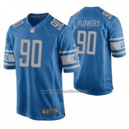 Camiseta NFL Game Detroit Lions Trey Flowers Azul