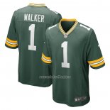 Camiseta NFL Game Green Bay Packers Quay Walker 2022 NFL Draft Pick Verde