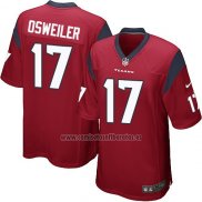 Camiseta NFL Game Houston Texans Osweiler Rojo