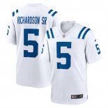 Camiseta NFL Game Indianapolis Colts Anthony Richardson Sr Blanco