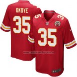 Camiseta NFL Game Kansas City Chiefs Okoye Rojo
