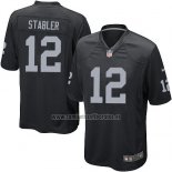 Camiseta NFL Game Las Vegas Raiders Stabler Negro
