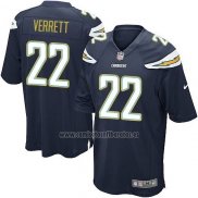 Camiseta NFL Game Los Angeles Chargers Verrett Azul2