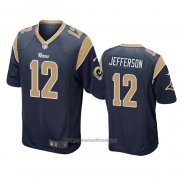 Camiseta NFL Game Los Angeles Rams Van Jefferson Azul