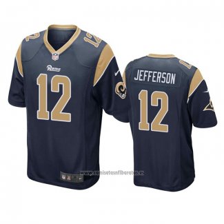 Camiseta NFL Game Los Angeles Rams Van Jefferson Azul