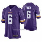 Camiseta NFL Game Minnesota Vikings Matt Wile Violeta