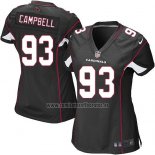 Camiseta NFL Game Mujer Arizona Cardinals Campbell Negro