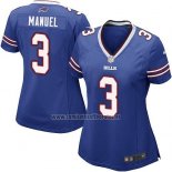 Camiseta NFL Game Mujer Buffalo Bills Manuel Azul
