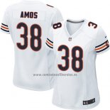Camiseta NFL Game Mujer Chicago Bears Amos Blanco