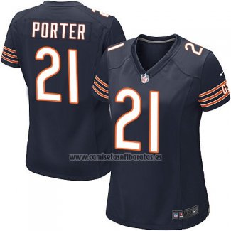 Camiseta NFL Game Mujer Chicago Bears Porter Blanco Azul