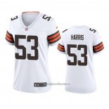 Camiseta NFL Game Mujer Cleveland Browns Nick Harris Blanco