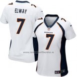 Camiseta NFL Game Mujer Denver Broncos Elway Blanco