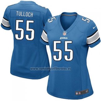 Camiseta NFL Game Mujer Detroit Lions Tulloch Azul