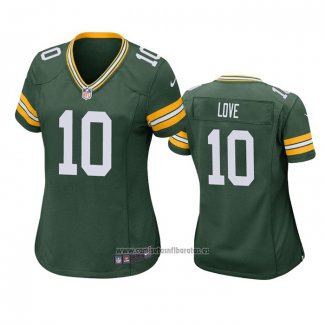 Camiseta NFL Game Mujer Green Bay Packers Jordan Love Verde