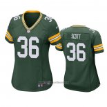 Camiseta NFL Game Mujer Green Bay Packers Vernon Scott Verde