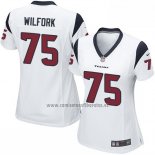 Camiseta NFL Game Mujer Houston Texans Wilfork Blanco