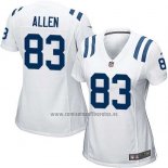 Camiseta NFL Game Mujer Indianapolis Colts Allen Blanco