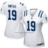 Camiseta NFL Game Mujer Indianapolis Colts Unitas Blanco