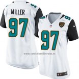 Camiseta NFL Game Mujer Jacksonville Jaguars Miller Blanco
