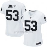 Camiseta NFL Game Mujer Las Vegas Raiders Smith Blanco