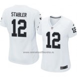 Camiseta NFL Game Mujer Las Vegas Raiders Stabler Blanco