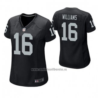 Camiseta NFL Game Mujer Las Vegas Raiders Tyrell Williams Negro