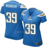 Camiseta NFL Game Mujer Los Angeles Chargers Woodhead Azul