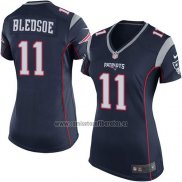 Camiseta NFL Game Mujer New England Patriots Bledsoe Negro