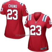 Camiseta NFL Game Mujer New England Patriots Chung Rojo