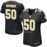 Camiseta NFL Game Mujer New Orleans Saints Anthony Negro