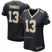 Camiseta NFL Game Mujer New Orleans Saints Michael Thomas Negro