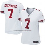 Camiseta NFL Game Mujer San Francisco 49ers Kaepernick Blanco