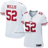 Camiseta NFL Game Mujer San Francisco 49ers Willis Blanco