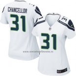 Camiseta NFL Game Mujer Seattle Seahawks Chancellor Blanco