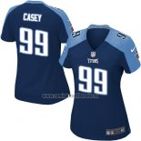 Camiseta NFL Game Mujer Tennessee Titans Casey Azul Oscuro