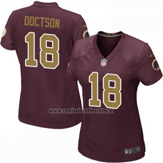 Camiseta NFL Game Mujer Washington Commanders Doctson Marron