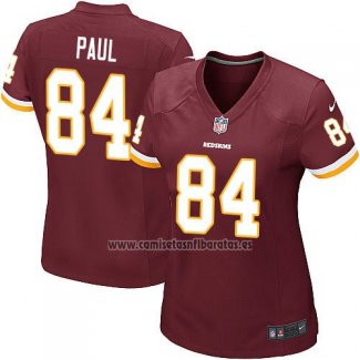 Camiseta NFL Game Mujer Washington Commanders Paul Rojo