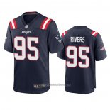 Camiseta NFL Game New England Patriots Derek Rivers 2020 Azul