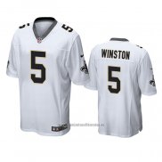 Camiseta NFL Game New Orleans Saints Jameis Winston Blanco