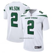 Camiseta NFL Game New York Jets Zach Wilson Blanco