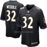 Camiseta NFL Game Nino Baltimore Ravens Weddle Negro
