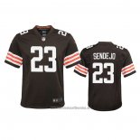 Camiseta NFL Game Nino Cleveland Browns Andrew Sendejo Marron