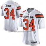 Camiseta NFL Game Nino Cleveland Browns Crowell Blanco