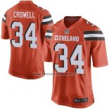 Camiseta NFL Game Nino Cleveland Browns Crowell Naranja