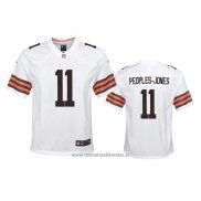 Camiseta NFL Game Nino Cleveland Browns Donovan Peoples Jones 2020 Blanco