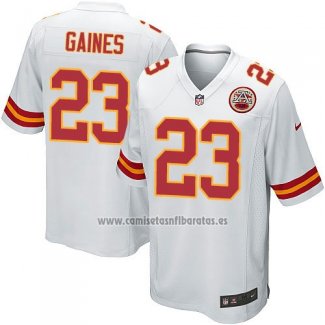 Camiseta NFL Game Nino Kansas City Chiefs Gaines Blanco
