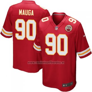 Camiseta NFL Game Nino Kansas City Chiefs Mauga Rojo